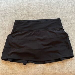 Black Lululemon skort size 2 Pace Rival Skirt